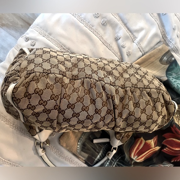 Gucci Canvas Abbey D-Ring Hobo Shoulder Bag - Picture 16 of 16